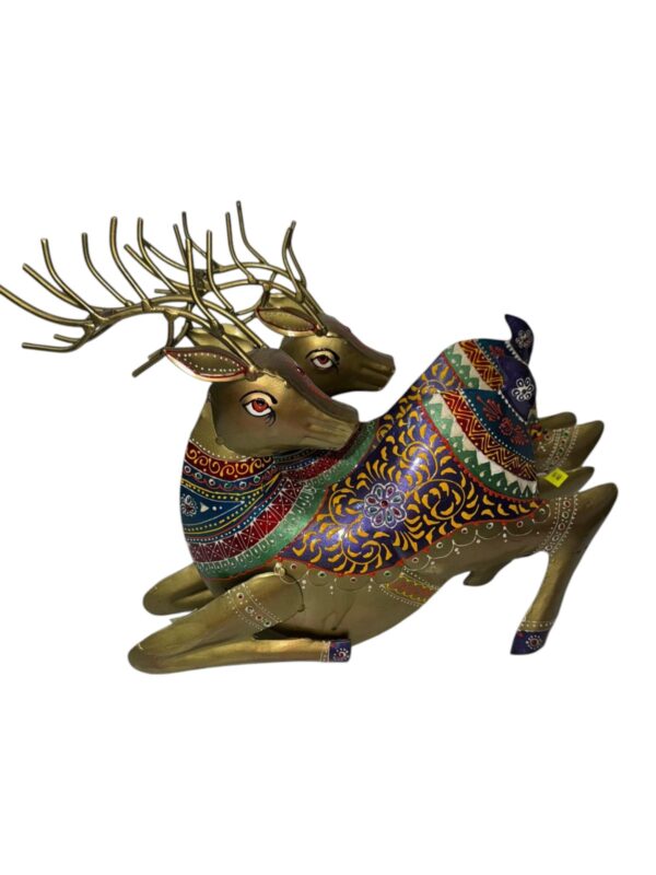 Deer Statue for Longevity and Energetic Environment, Showpiece for, house, office, temple. - Image 5