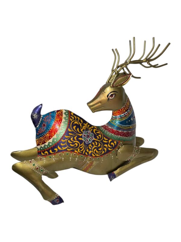 Deer Statue for Longevity and Energetic Environment, Showpiece for, house, office, temple. - Image 2