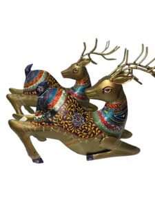 Deer Statue for Longevity and Energetic Environment, Showpiece for, house, office, temple.