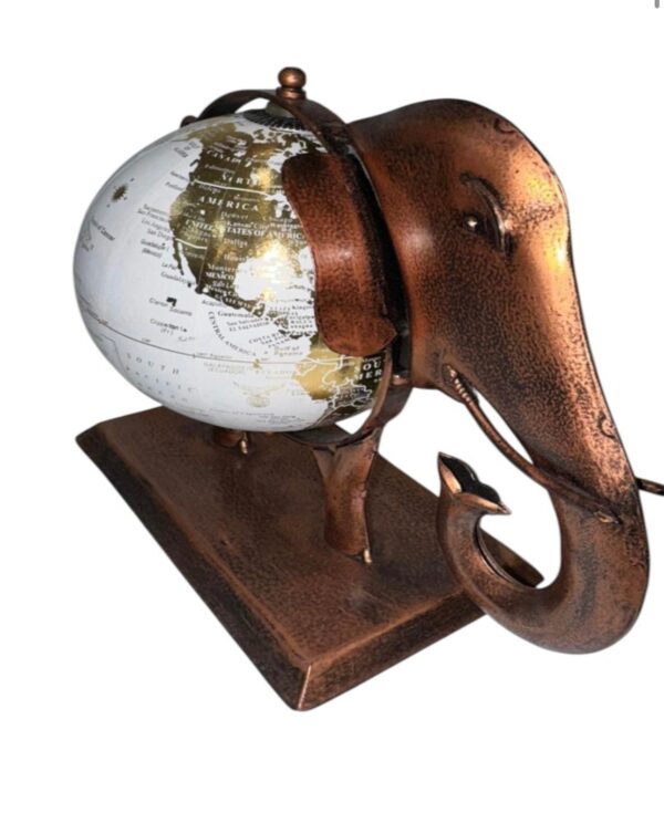 Elephant Globe- Handcrafted Showpiece - Image 4